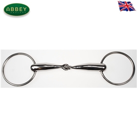 Abbey Riding Bitz Jointed Thick Mouth Snaffle